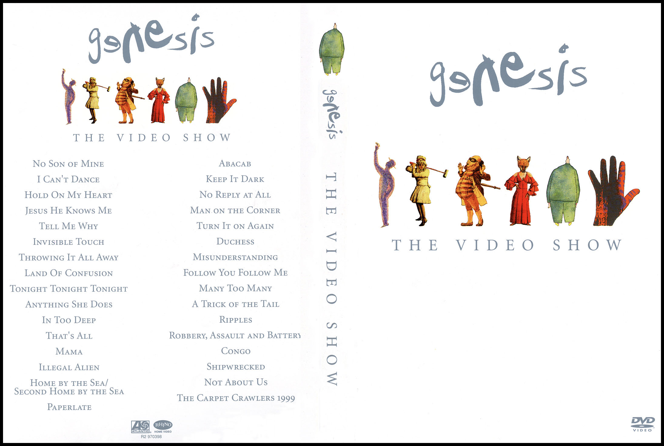 Genesis Cinema Show : Front | DVD Covers | Cover Century | Over 1.000. ...